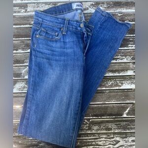 Paige Skyline Ankle Jeans -Anthropologie